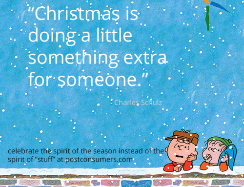 Favorite Christmas Quotes: The Peanuts on Doing a Little Something Extra