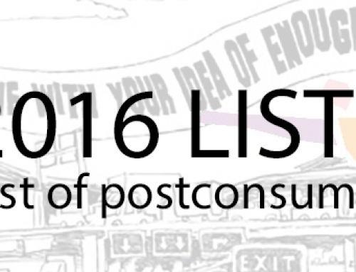 The Best Postconsumers Lists of 2016